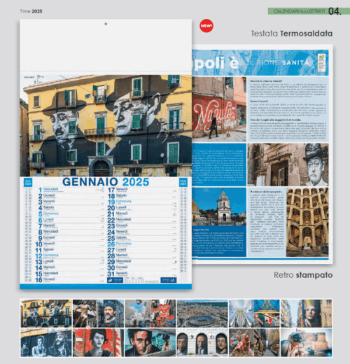 Calendario illustrato NAPULE - immagine 1