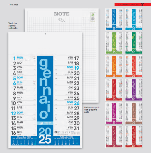 Calendario olandese COLORS - immagine 1