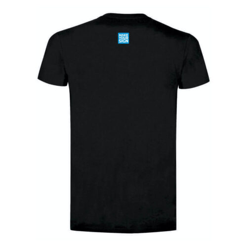 T-shirt girocollo Make Your Sign. - immagine 3